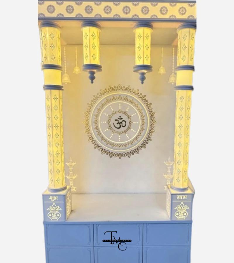 3d corian mandir1 3d corian mandir