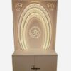 Premium Om Corian Mandir With Lighting