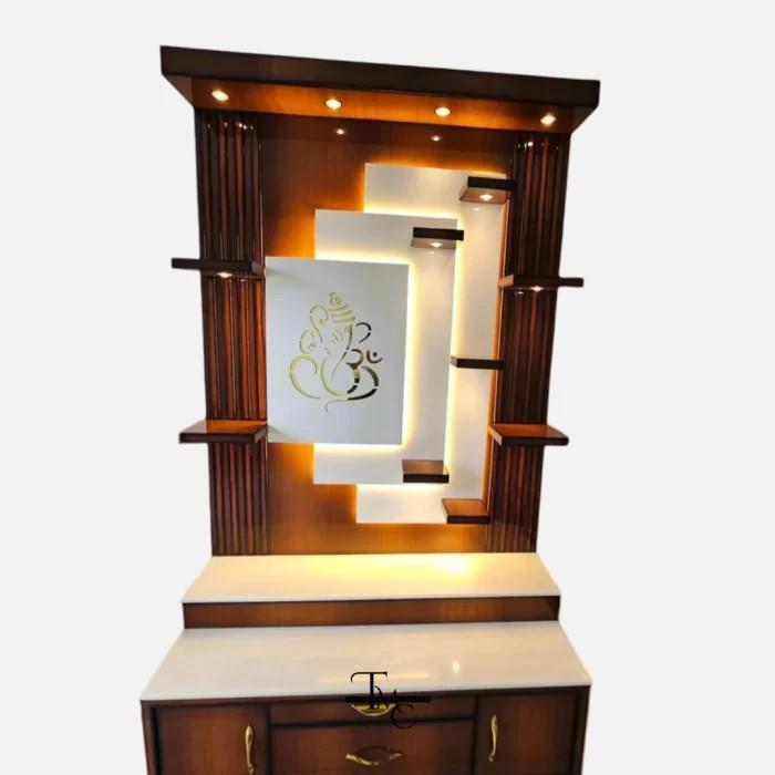 New-Project-89-700x700 Premium MDF Ganesh Wooden Temple With LED Lights