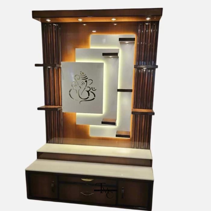 New-Project-90-700x700 Premium MDF Ganesh Wooden Temple With LED Lights