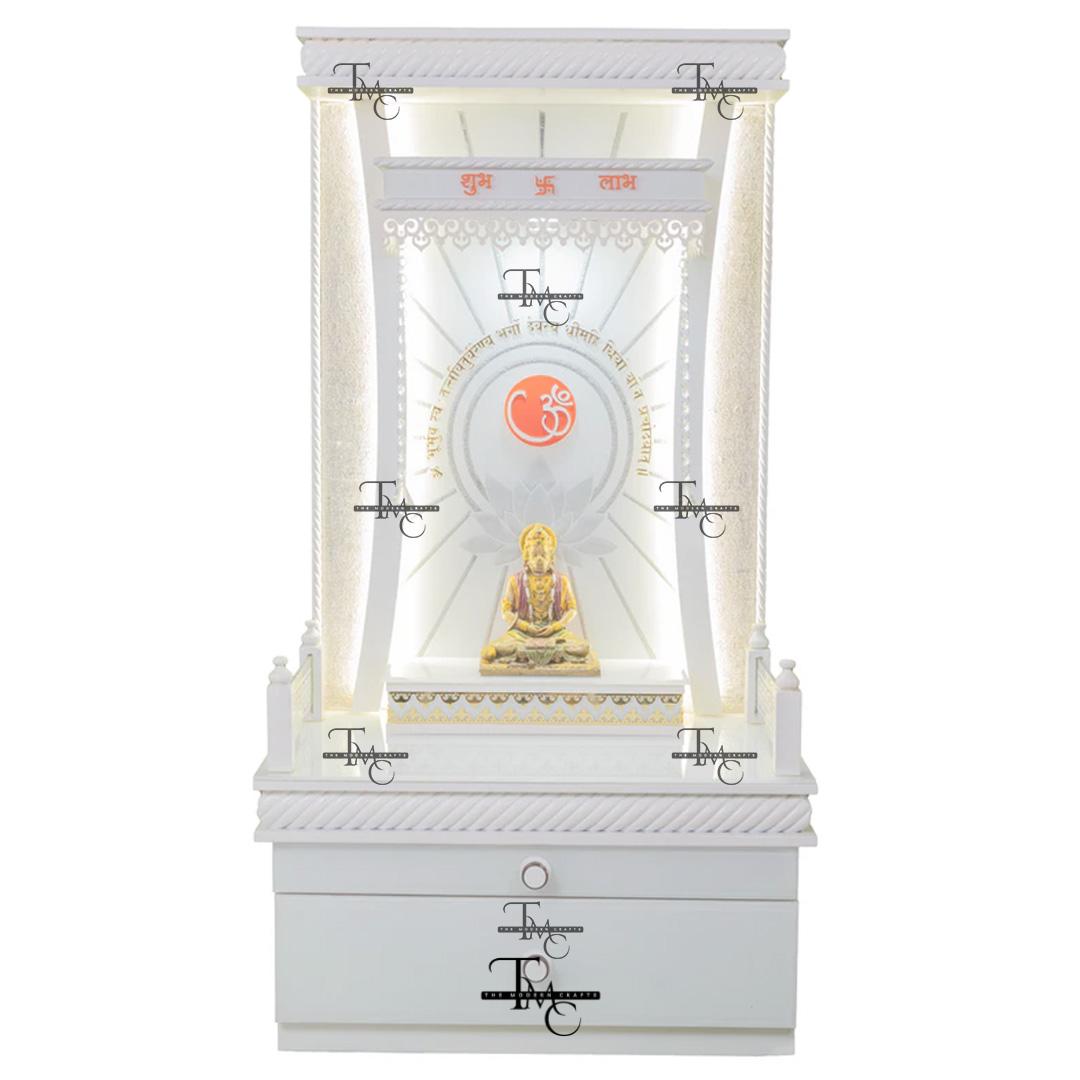 image 1 Truly Magnificent White Corian Marble Temple