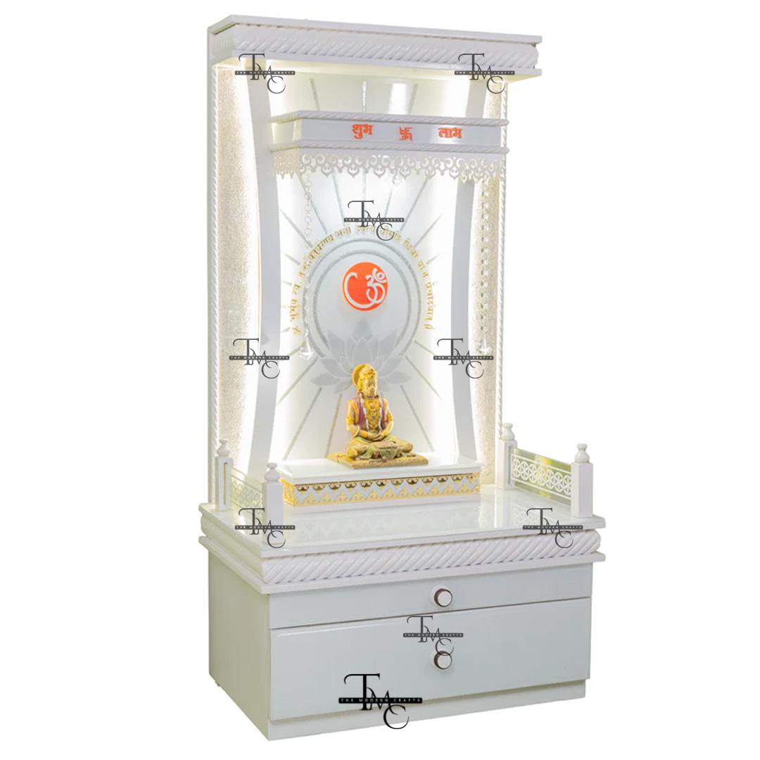 image 2 Truly Magnificent White Corian Marble Temple