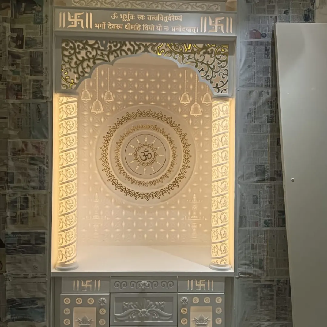 Corian Mandir in Lucknow