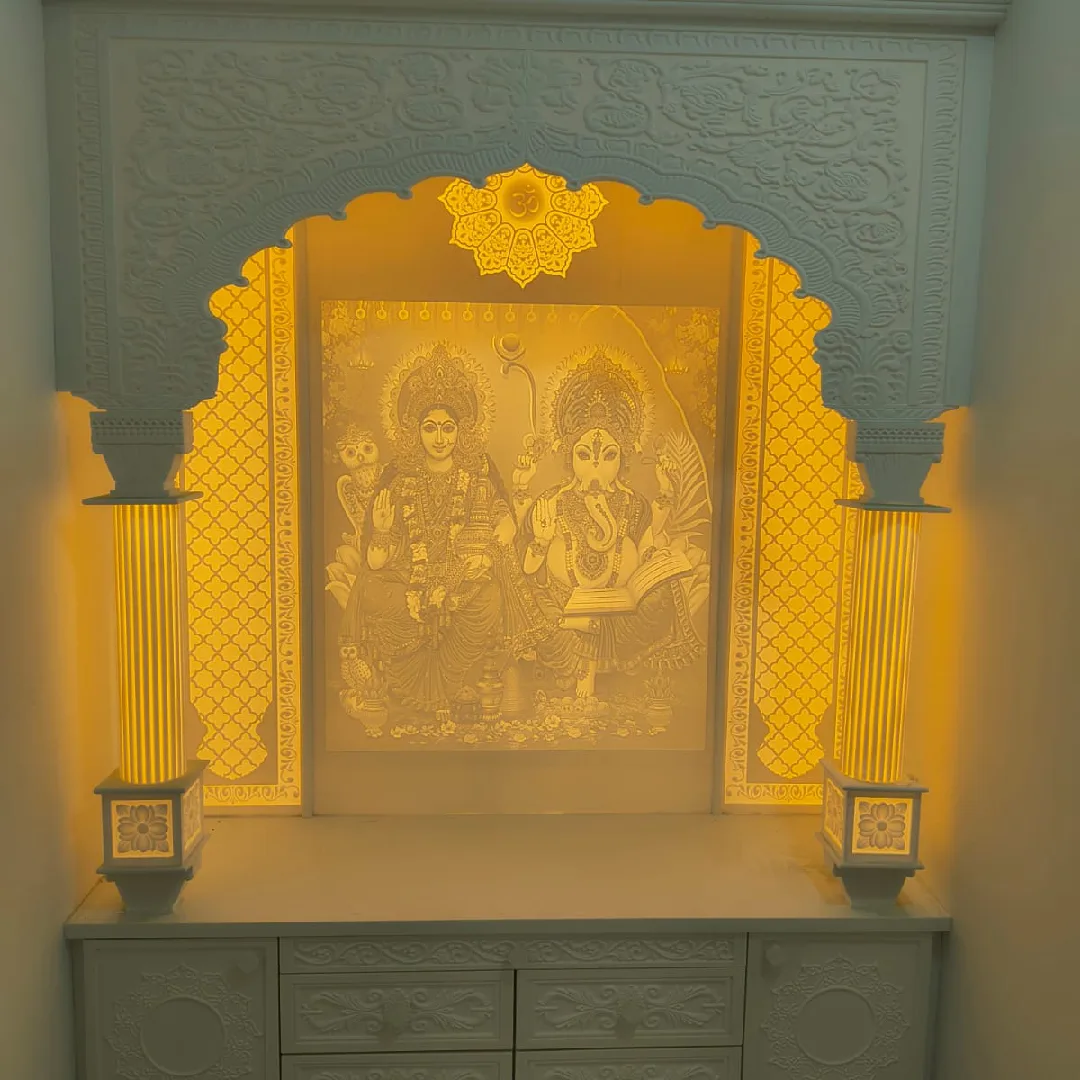 Corian Mandir in Lucknow